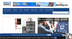 Desktop Screenshot of melnikonline.cz